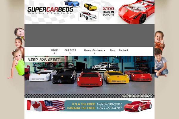 supercarbeds.com site used Kidshop