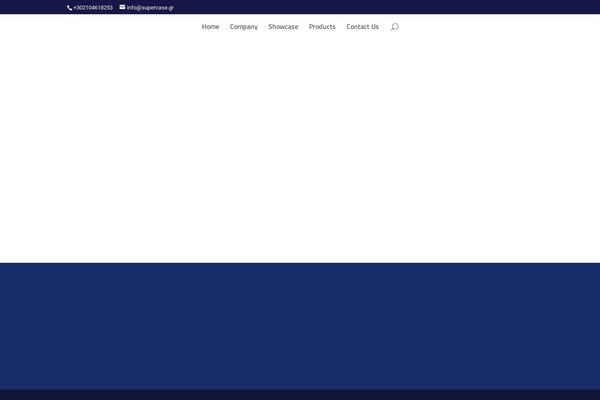 supercase.gr site used Divi-supercase