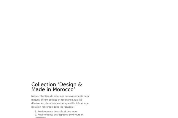 Marceau theme site design template sample