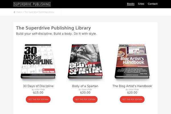 superdrivepublishing.com site used Superdrive