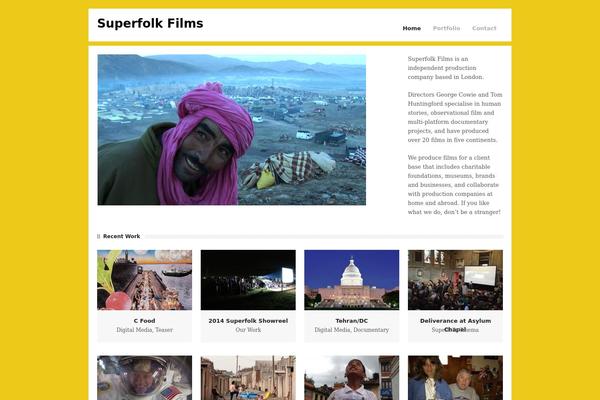 superfolkfilms.com site used Rekam