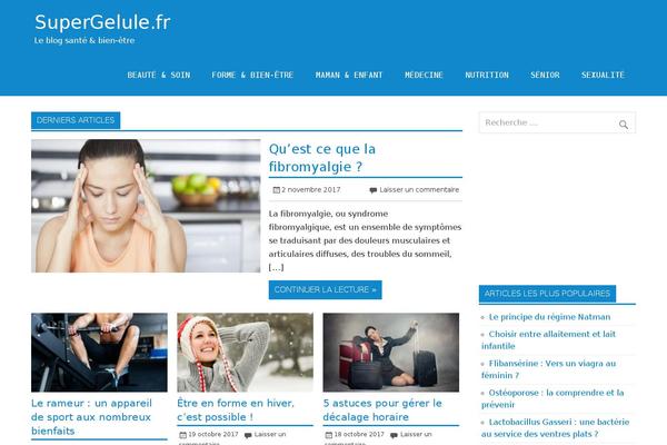 supergelule.fr site used Glades-child