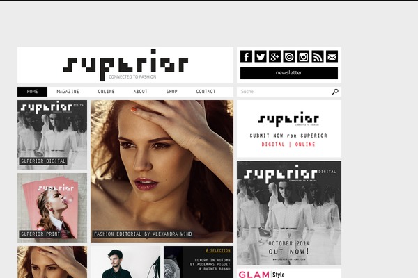 Superior theme websites examples