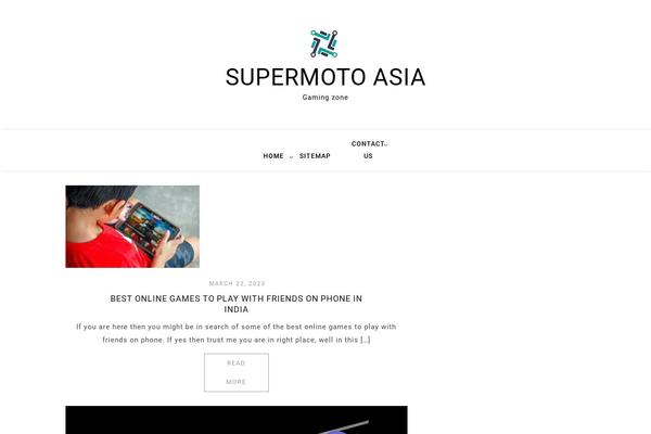 Moina-wp theme site design template sample