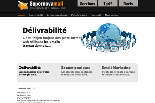 supernovamail.com site used Supernovamail
