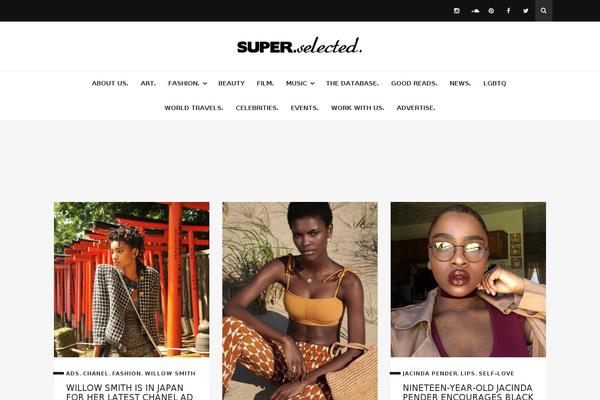 superselected.com site used Rinjani