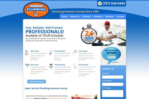 Enfold theme site design template sample