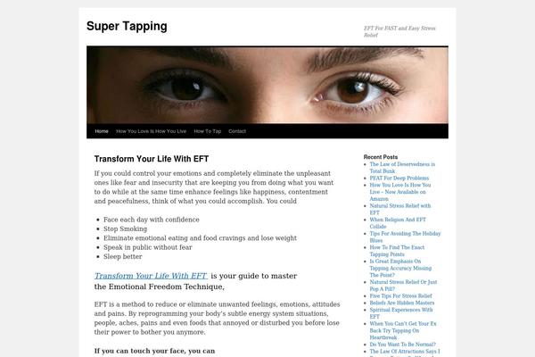 Twenty Thirteen theme site design template sample