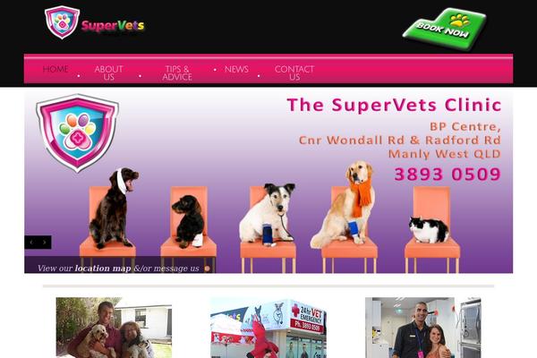 supervets.com.au site used Supervet