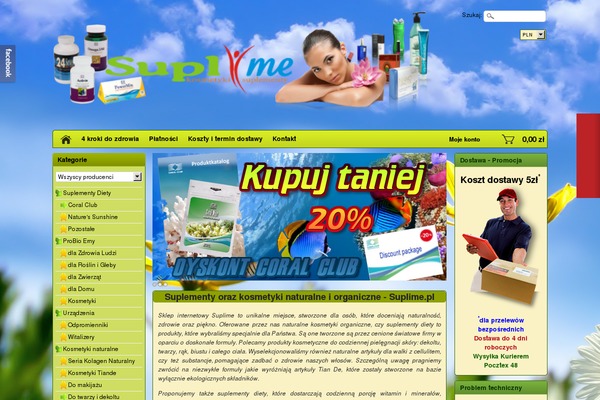 suplime.pl site used Digital Newspaper