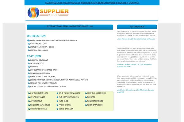 suppliersales.com site used Supplier-sales