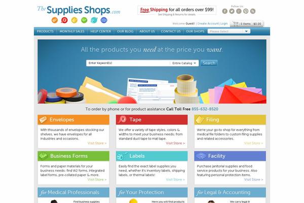 supplies_shops WordPress theme, websites list used supplies_shops theme supplies_shops theme websites examples