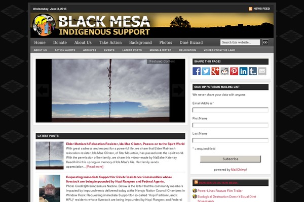 supportblackmesa.org site used Bmis-test