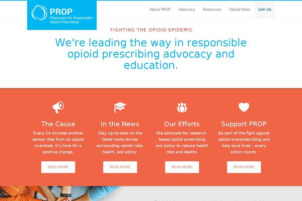 supportprop.org site used Prop