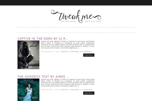 Tweak Me v2 theme site design template sample