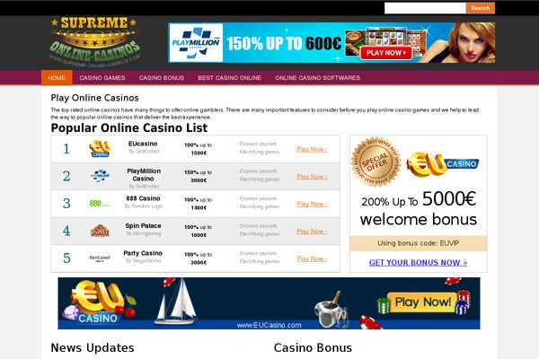 supreme-online-casinos.com site used S-o-c-theme