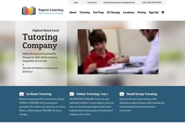 suprexlearning.com site used Suprexlearning
