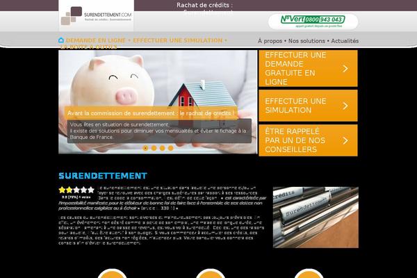 surendettement.com site used Solution_credit