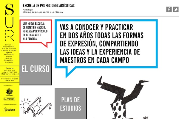 surescuela.com site used Sur