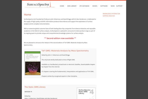 surfacespectra.com site used Surface