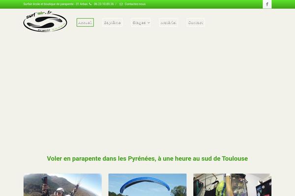 surfair.fr site used Envision