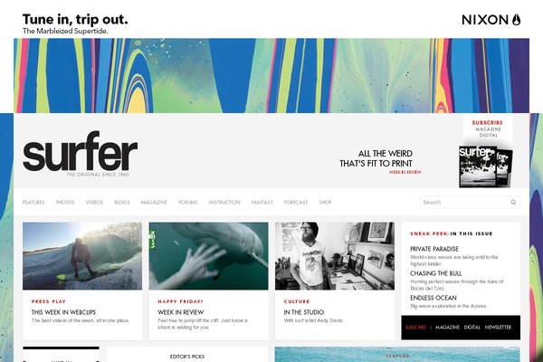 surfermag.com WordPress theme, websites list used surfermag.com theme surfermag.com theme websites examples