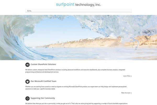 Avada theme site design template sample
