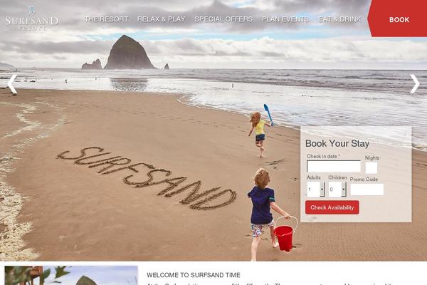surfsand.com site used Surfsand-child