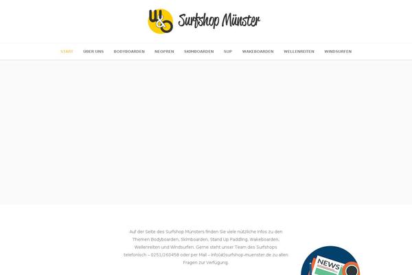 Unicon-child theme site design template sample