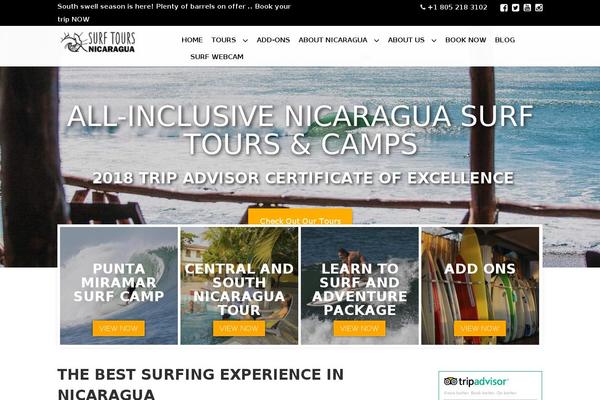 Tourismtiger-theme theme site design template sample