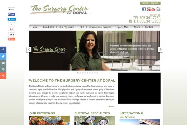surgerycenteratdoral.com site used Scahealth-network