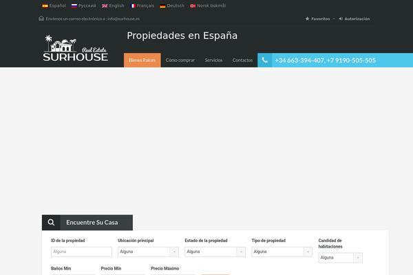 surhouse.es site used Surhouse