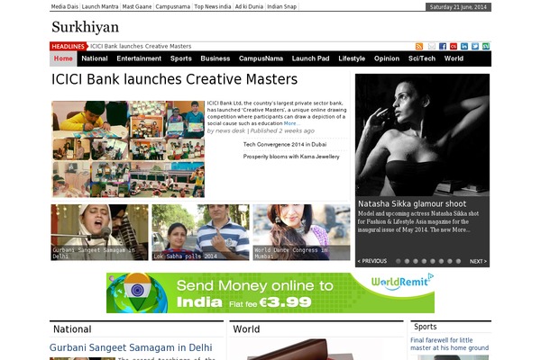 standardnews theme websites examples