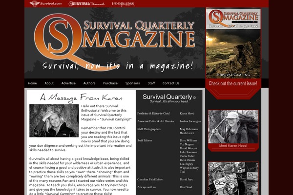 SurvivalQ theme websites examples