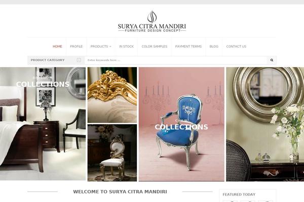 Flatsome theme site design template sample