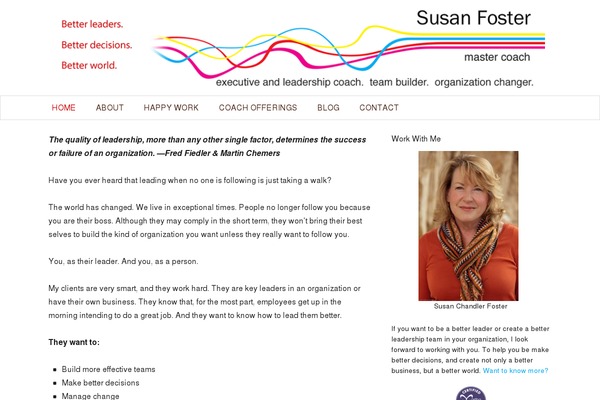 susancfoster.com site used Atmospheres
