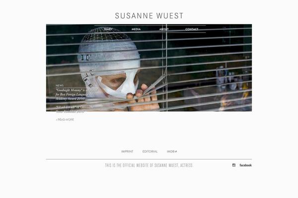susannewuest.com site used Swuestresponsive