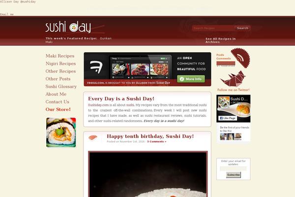 sushiday.com site used Dukandari