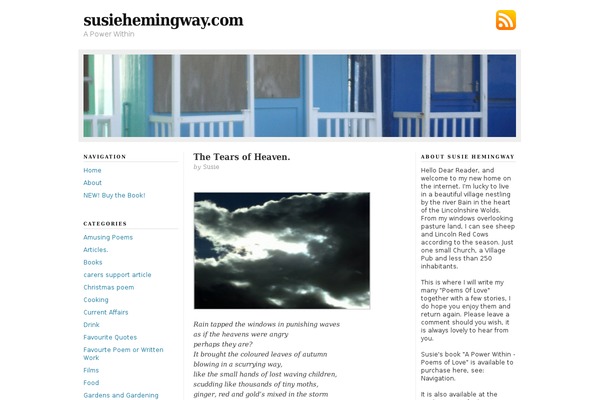 susiehemingway.com site used Susiehemingway-com