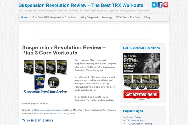 GeneratePress theme site design template sample