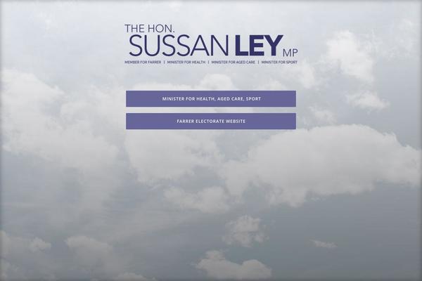 sussanley.com site used Sussan-ley-2021