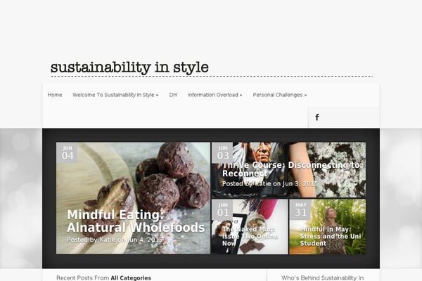 sustainabilityinstyle.com site used Josefin