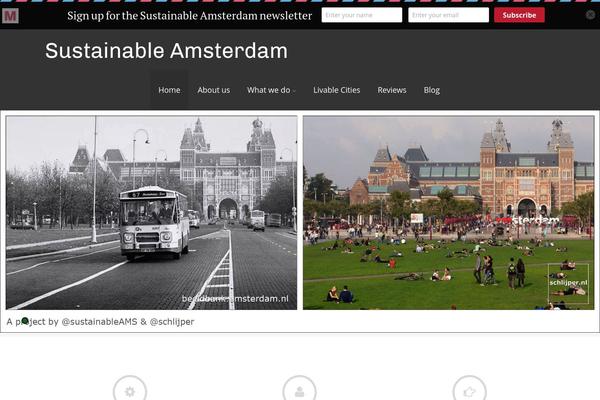 sustainableamsterdam.com site used Malina-child