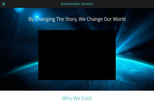 sustainablehuman.me site used Refreshing-design-biz-child-theme