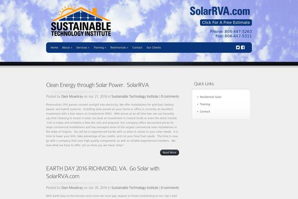 sustainabletechnologyinstitute.com site used Divi-child-0.6.4