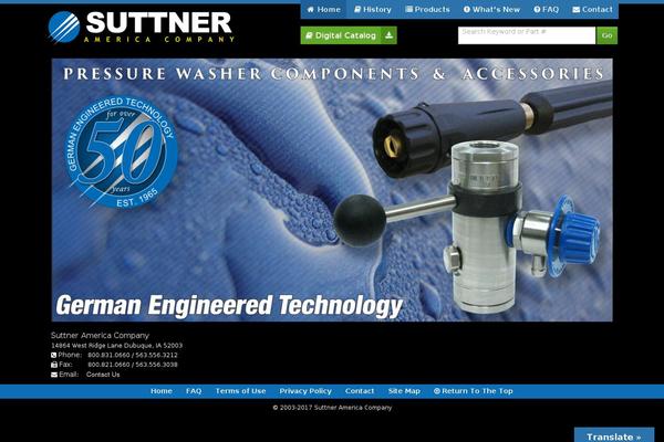 suttner.com site used Suttneramerica
