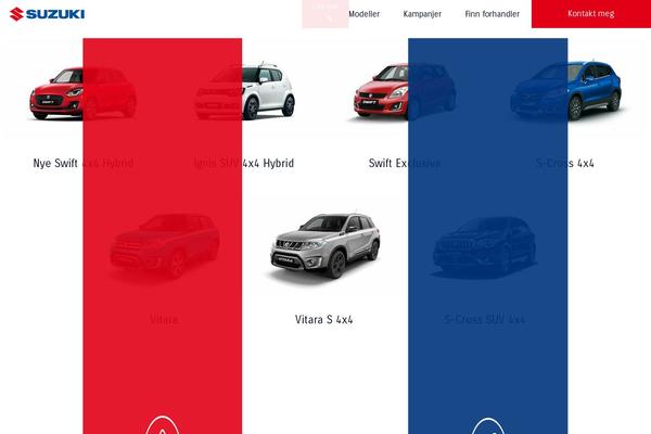 Suzuki theme site design template sample