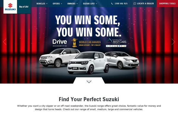 suzukiqld.com.au site used Suzuki