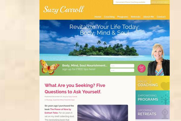 suzycarroll.com site used Divi Child