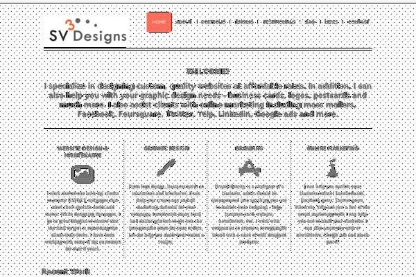 Enfold theme site design template sample